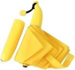 Anubhav Janni Banana Umbrella Travel Umbrella Portable Sun Rain Beach UV Protection Lightweight Umbrellas Girls Women Office Car Outdoor Folding Windproof (Pack Of 1 Pcs) - Image 3