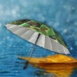 Anubhav Janni Miletry Umbrella Travel Umbrella Portable Sun Rain Beach UV Protection Lightweight Umbrellas Girls Women Office Car Outdoor Folding Windproof (Pack Of 1 Pcs) - Image 6