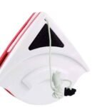 Anubhav Janni Triangle Magnetic Glass Cleaner For Double Sided Window Cleaning Tool With Strong Magnet Home Office Balcony Pads Safety Rope Face Home Office String Balcony Use (Pack Of 1 Pcs)
