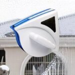 Anubhav Janni Triangle Magnetic Glass Cleaner For Double Sided Window Cleaning Tool With Strong Magnet Home Office Balcony Pads Safety Rope Face Home Office String Balcony Use (Pack Of 1 Pcs) - Image 6