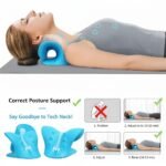 Anubhav Janni Neck Traction Device Support Stretcher Cervical Device Shoulder Relaxer With Acupressure Support Chiropractic Pillow For Home Massage Posture Pain Relief Relaxer (Pack Of 1 Pcs) - Image 4