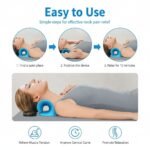 Anubhav Janni Neck Traction Device Support Stretcher Cervical Device Shoulder Relaxer With Acupressure Support Chiropractic Pillow For Home Massage Posture Pain Relief Relaxer (Pack Of 1 Pcs) - Image 5