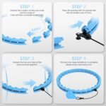Anubhav Janni Hula Hoops Adjustable Weighted Hoop For Adults Fitness Exercise Weight Loss Waist Training Core Strength Home Workout Detachable Infinity Women Men (Pack Of 1 Pcs) - Image 2