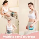 Anubhav Janni Ring Massager Belly Fat Belt Belly Fat Burner Body Shaper Handheld Wearable Vibration Massage USB Storage Pouch Fascia Rechargeable Body Waist Abdomen Arms Legs (Pack Of 1 Pcs) - Image 5