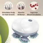 Anubhav Janni Electric Scalp Massager Hair Growth Massage Stress Relief Improved Circulation Men Women Women Handheld Cat Dog Pet Soothing Muscles Joints Relax Electric Dogs Cats (Pack Of 1 Pcs) - Image 4