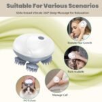 Anubhav Janni Electric Scalp Massager Hair Growth Massage Stress Relief Improved Circulation Men Women Women Handheld Cat Dog Pet Soothing Muscles Joints Relax Electric Dogs Cats (Pack Of 1 Pcs) - Image 6