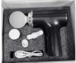Anubhav Janni New Mini Massager Gun Massage Deep Tissue Percussion Portable Handheld Electric Body Pain Relief Muscle Men Women Gun Attachment Heads Type C Fast Charge Cordless (Pack Of 1 Pcs) - Image 6