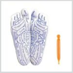 Anubhav Janni Reflexology Socks With Massage Tool Set Tool Acupressure Foot Socks Home Leg Relief Circulation Relaxation Recovery Women Relaxation Therapy Stress Circulation Men Women (1 Pair)