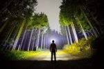 Anubhav Janni Dual Light Headlamp High Power Rechargeable With Dual LED Beam USB Charging Headlight Torch Waterproof Hand Free Headlamp Hiking Night Work Fishing Emergency Use (Pack Of 1 Pcs) - Image 2
