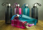 Anubhav Janni Square Water Bottle BPA Free Plastic Bottle Leak Proof Firm Grip 100% Food Grade Bottles For Home Office Freezer Fridge Set Sports School Travelling Gym Yoga (Pack Of 1 Pcs) - Image 2