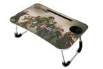 Anubhav Janni Avengers Laptop Table Printed Carton Foldable Study Wooden Writing Desk Bed Sofa Floor Students Home Office Work Table Blue Laptop Table (Pack Of 1 Pcs) - Image 2