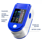 Anubhav Janni Oximeter Swadesi Pulse Fingertip Blood Oxygen Saturation Monitor Meter Finger With Portable Single Color TFT Display and Rate LED Fingertip Oximeter Monitor (Pack Of 1 Pcs) - Image 2