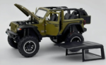Jeep Wrangler Rubicon 1:18 diecast Scale Model car with Removable Top - Big Size - Image 3