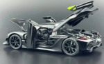 Koenigsegg Jesko 1:24 diecast scale model car collectible - Image 3