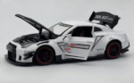 Nissan GTR-R R35 Schafer 1:18 diecast scale model miniature car - Big Size | Assorted Colors - Image 7