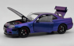 Nissan Skyline GT-R R34 Super Model 1:18 diecast scale model car miniature - Big Size - Image 10