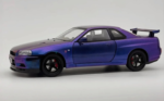 Nissan Skyline GT-R R34 Super Model 1:18 diecast scale model car miniature - Big Size