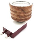 Anubhav Janni Wooden Kapoordani Electric Kapoor Dani Stand Incense Burner Dhoop Burner Camphor Aroma Diffuser Direct Plug Incense Burner Camphor Many Safety Features Home Office (Pack Of 1 Pcs) - Image 3