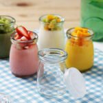 Anubhav Janni Pudding Jar 100ml Glass Yogurt Jars Airtight Lids Multipurpose Dessert Cups Pudding Mousse Smoothies Kitchen Storage Pantry Salt Pepper Herbs Jam Honey Yogurt (Set Of 6 Pcs) - Image 4