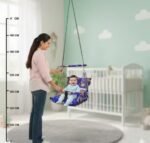 Anubhav Janni Baby Swig Jula Cotton Swing For Kids jhula Swings Cradle Chair New Born Gifts Foldable And Washable With Safety Belt Home Garden Indoor Outdoor (Pack Of 1 Pcs) - Image 3