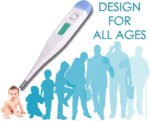 Anubhav Janni Digital Thermometer Fever One Touch Operation For Child and Adult Plastic Waterproof With Quick Measurement Of Oral Underarm Temperature In Celsius Fahrenheit (Pack 1 Pcs ) - Image 3