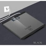 Anubhav Janni Black Bathroom I Scale India Electronic Thick Tempered Glass Display Digital Personal Health Body Weighing Scales Display Batteries included Platform Ideal Home (Pack Of 1 Pcs) - Image 3