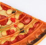 Anubhav Janni Pop It Pizza Shape The Is A Unique Playful Fidget Toy Designed To Provide Relaxation Endless Fun Both Kids Adults This Colorful Pizza Shaped Pop It Features Soft (Pack Of 1 Pcs) - Image 3