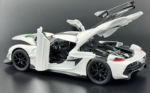 Koenigsegg Jesko 1:24 diecast scale model car collectible - Image 11