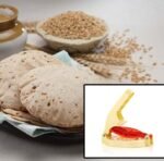 Anubhav Janni Plastic Puri Press Maker Machine For Kitchen Roti Chapati Papad Khakhra Poori Manual Hand Presser With Handle Multicolor Handle And Home (Pack Of 1 Pcs) - Image 4