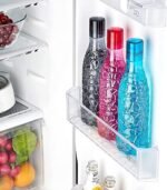 Anubhav Janni Zig Zag Water Bottle BPA Free Plastic Bottle Leak Proof Firm Grip 100% Food Grade Bottles For Home Office Freezer Fridge Set Sports School Travelling Gym Yoga (Pack Of 1 Pcs) - Image 4
