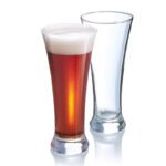 Anubhav Janni Juice Glass 350ml Transparent Glasses Beer Mocktail Lassi Better Head Retention Aroma Drinking Water Milk Lassi Juice Beer Cocktails Stylish Square Milk Cocktails (Set Of 6 Pcs) - Image 4