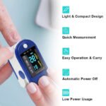 Anubhav Janni Oximeter Swadesi Pulse Fingertip Blood Oxygen Saturation Monitor Meter Finger With Portable Single Color TFT Display and Rate LED Fingertip Oximeter Monitor (Pack Of 1 Pcs) - Image 4