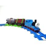 Anubhav Janni Thomas Cartoon Train Toys For Kids With Track Big Size Battery Operated Model Choo Toy Emits Real Sound Set Kids Battery Powered Pieces Include Coal Wagon (Pack Of 1 Pcs) - Image 4