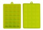 Anubhav Janni Silicone Ice Tray Square Blue Flexible BPA Free Cube Mold Easy Release Reusable Freezer Cubes Whiskey Juice Cocktails Pop Out Stackable Molds Chocolate Candy Makes (Pack Of 1 Pcs) - Image 4