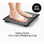 Anubhav Janni Black Bathroom I Scale India Electronic Thick Tempered Glass Display Digital Personal Health Body Weighing Scales Display Batteries included Platform Ideal Home (Pack Of 1 Pcs) - Image 4