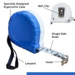 Anubhav Janni 5 Mt Measuring Tape Professional Surveying Strip Outdoor Scale Measurement Tool Durable Metric Meter Blue Retractable Measure Inch Metric (Pack Of 1 Pcs) - Image 4