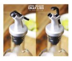 Anubhav Janni Indian Glass Oil Port (250 Ml) And Vinegar Storage Bottle Cruet Seasoning Set For Dining Table Home Kitchen Sauce Dispenser Bottles  Steel Spout Container Cooking (Pack Of 1 Pcs) - Image 5