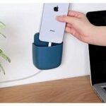 Anubhav Janni Wall Mobile Holder Mounted Storage Box Remote Organizer Case For Air Conditioner TV Phone Plug Stand Rack Remote Uses Mounted Smooth Surface Polyurethane (Set Of 4 Pcs) - Image 5