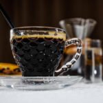 Anubhav Janni Pineapple Tea Cup And Saucer Crystal Clear Fancy Bubble Design Chocolate Coffee Tea Home Hot Cold Drinks Beverages Pattern With Saucers Glass (Set Of 6 Pcs) - Image 5