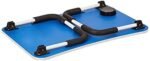 Anubhav Janni Blue Laptop Table Multipurpose Foldable Study Wooden Writing Desk Bed Sofa Floor Portable Students Home Office Work Table Blue Laptop Table School (Pack Of 1 Pcs) - Image 5