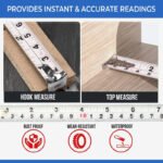 Anubhav Janni 5 Mt Measuring Tape Professional Surveying Strip Outdoor Scale Measurement Tool Durable Metric Meter Blue Retractable Measure Inch Metric (Pack Of 1 Pcs) - Image 5