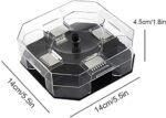Anubhav Janni Cockroach Trape Box Traps Bug Roach Catcher Killer Bait Effective Pesticide Kitchen Restaurant Essentials Tra Non Toxic Pest Home Office Reusable Plastic Indoor (Pack Of 1 Pcs) - Image 5