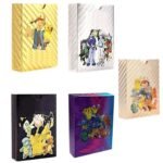 Anubhavjanni Pokemon Cards Pack 40 Pcs Playing Card Game for Kids All Rare Series V Max GX High HP Collection 10 Gold 10 Silver 10 Black 10 Rainbow Special Edition Trading Card Set (40 Pcs Pokemon Cards)