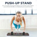 Anubhav Janni New Push Up Board Unisex Rack Gym Home Comprehensive Fitness Tool Exercise Sports Body Building Training Equipment Men Women Strength Full Men Bar Stand Bars (Pack Of 1 Pcs) - Image 6