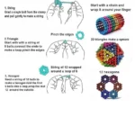 Magnetic Balls 216 Pcs Ball Toys for Kids - 6×6 Cube with 8 Colors 5mm Balls - Image 2