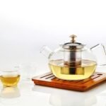 Anubhav Janni Round Green Tea Kettle 1 Lit Glass Teapot Infuser Borosilicate Loose Leaf Blooming Stovetop Microwave Safe Removable Infusion Clear Pot Gas Stove Flame Proof Tea (Pack Of 1 Pcs) - Image 7