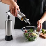 Anubhav Janni Glass Ss Oil Port 500 Ml Dispenser Bottle With Steel Cover Seasoning Bottle Leakproof Storage Household Stainless Condiment Dispenser Cover Leakproof Kitchen (Pack Of 1 Pcs) - Image 7