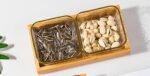 Anubhav Janni Dry Fruit Bowl 1 Wooden Plate Set Tray Home Restaurant Dessert Serving Mukhwas Fancy Candy Elegant Snack Kitchen Plate Stylish Tableware Snacks Nuts Decorative Nuts (Pack Of 1 Pcs) - Image 7