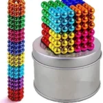 Magnetic Balls 216 Pcs Ball Toys for Kids - 6×6 Cube with 8 Colors 5mm Balls