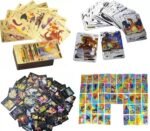 ZEKWON Pokemon Cards Pack 40 Pcs Playing Card Game for Kids All Rare Series V Max GX High HP Collection 10 Gold 10 Silver 10 Black 10 Rainbow Special Edition Trading Card Set (40 Pcs Pokemon Cards) - Image 4
